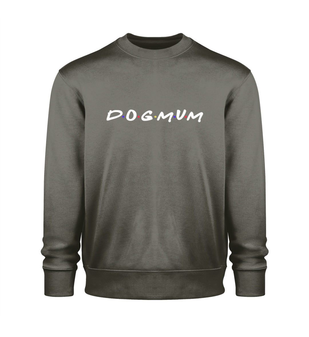 Damen-Sweatshirt Dogmum in Khaki – Ein stylisches Statement für Hundemütter, die sich für den Tierschutz einsetzen