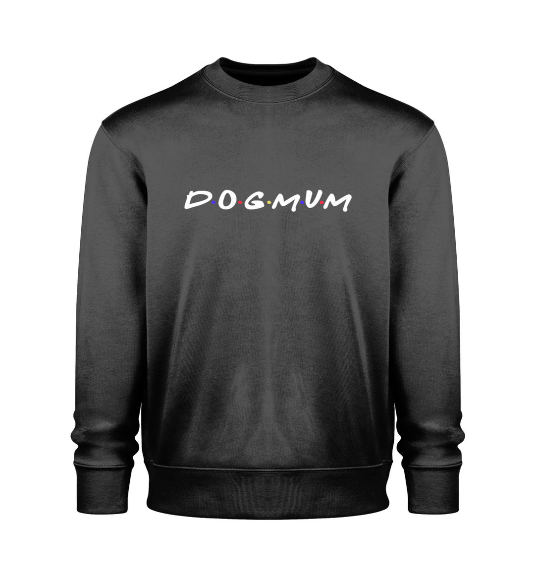 Schwarzes Dogmum Sweatshirt – Ein perfektes Kleidungsstück für alle Hundemütter, aus nachhaltiger Bio-Baumwolle