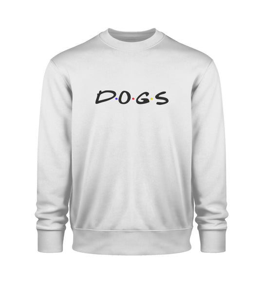 Damen-Sweatshirt Dogs in Hellgrau – Ein stylischer und umweltfreundlicher Weg, deine Tierliebe zu zeigen