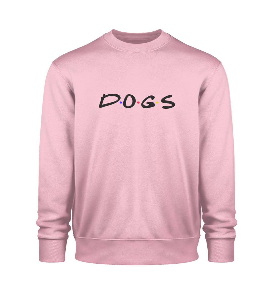 Dogs Sweatshirt in Rosa aus Bio-Baumwolle – Ein kuscheliges Statement für den Tierschutz und deine Liebe zu Hunden