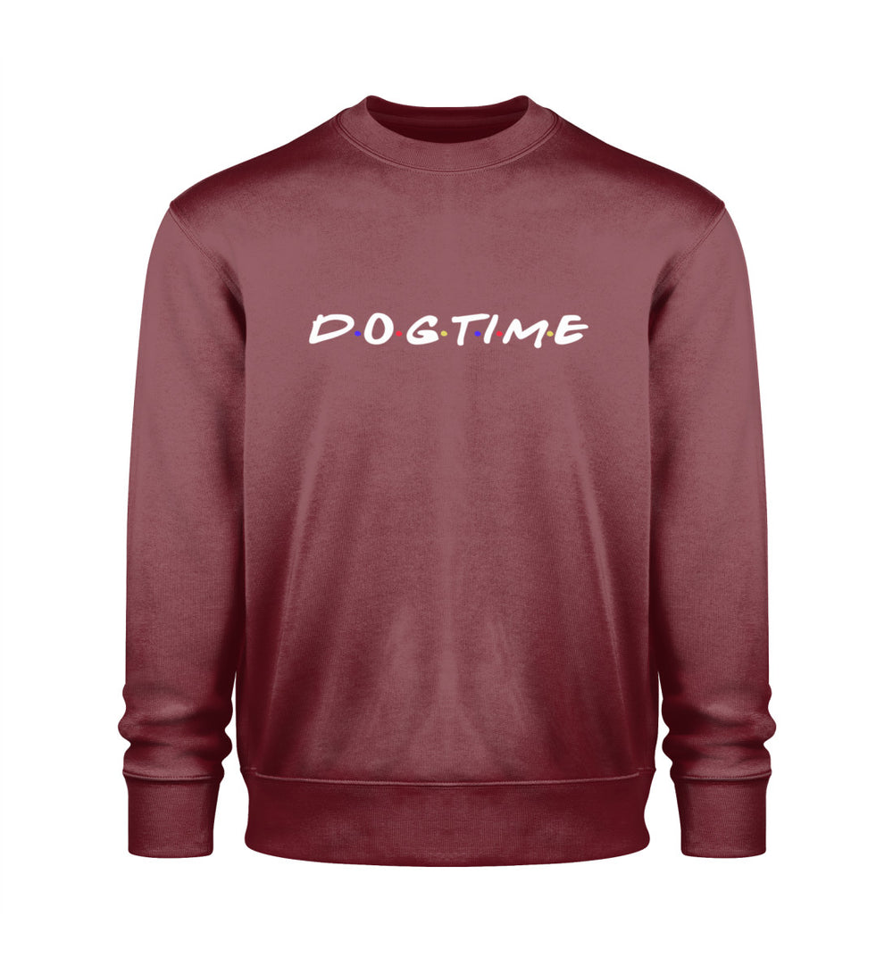 Dogtime Sweatshirt für Damen in Burgunderrot – Trage deine Liebe zu Hunden und dem Tierschutz mit diesem nachhaltigen Hoodie