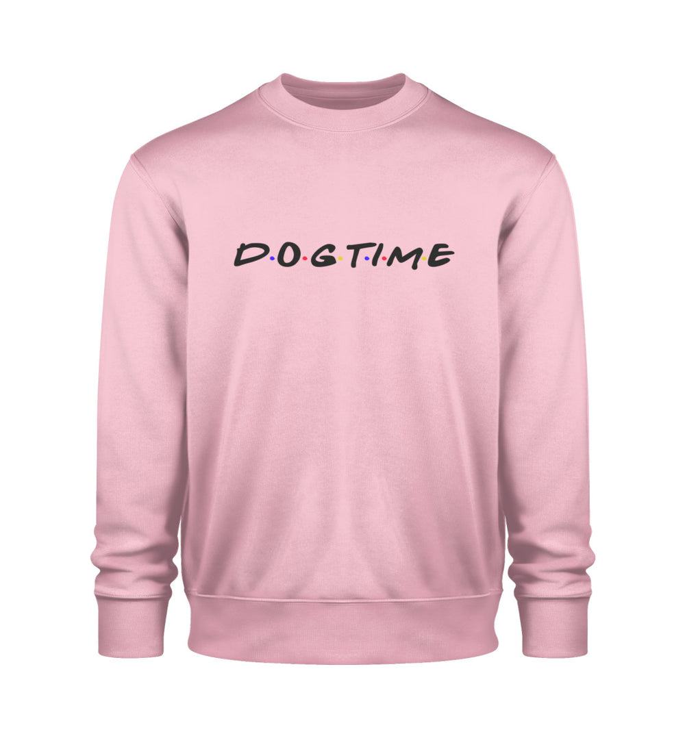 Dogtime Sweatshirt – Rosa – Zeige deine Unterstützung für den Tierschutz mit diesem weichen und nachhaltigen Sweater