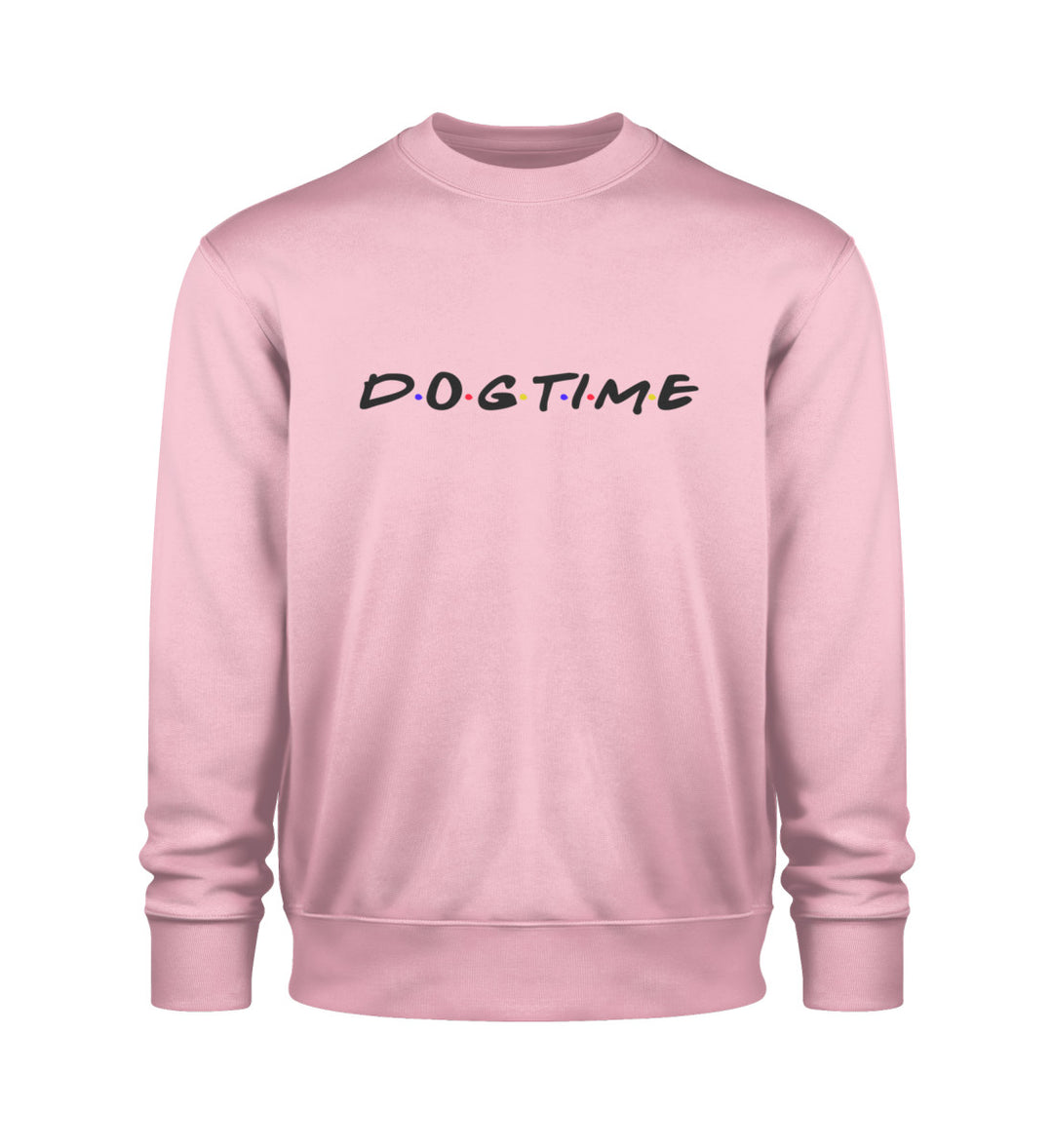 Dogtime Sweatshirt – Rosa – Zeige deine Unterstützung für den Tierschutz mit diesem weichen und nachhaltigen Sweater