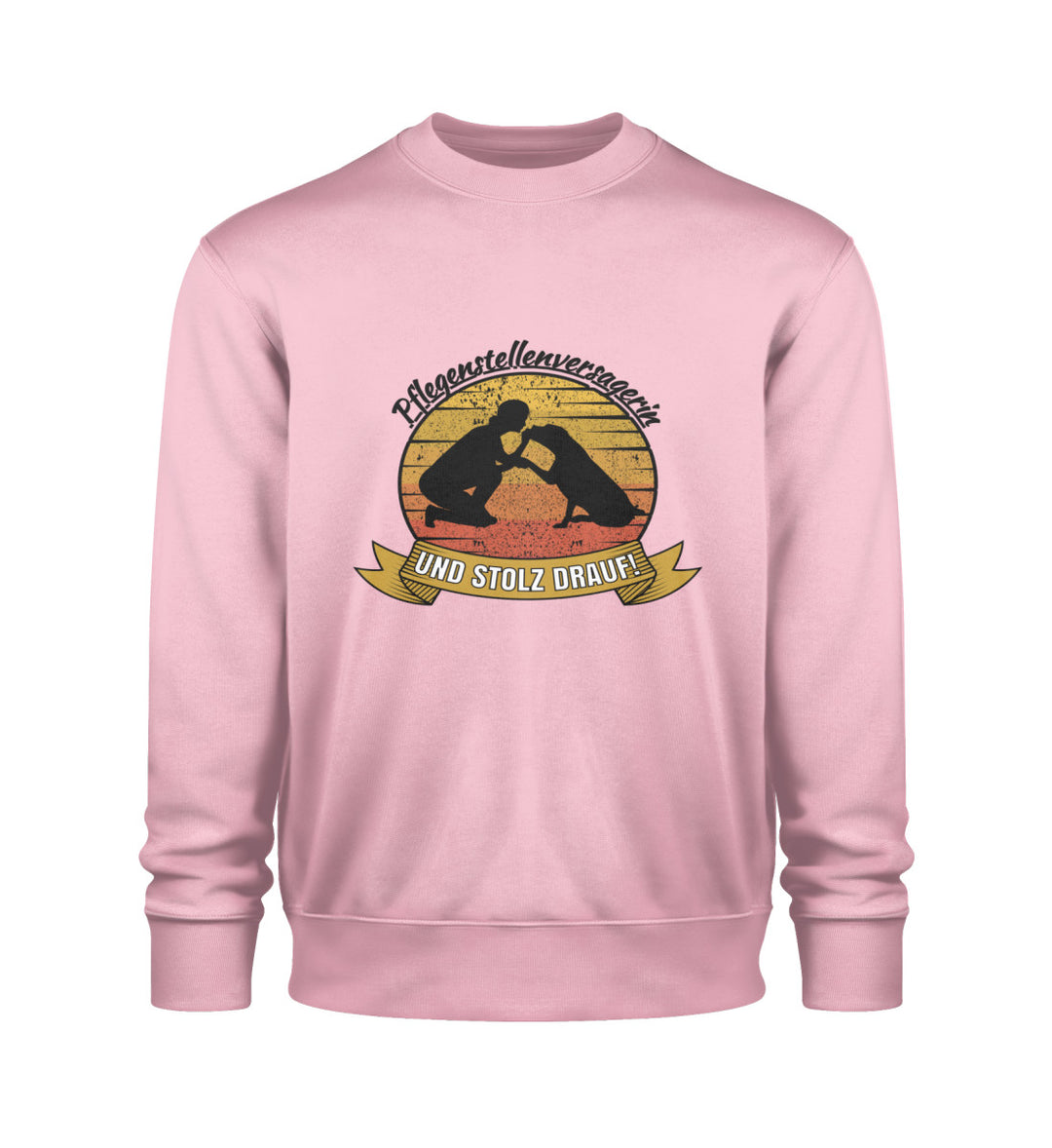 Pflegestellenversagerin Sweatshirt in Rosa – Nachhaltige Mode mit einer liebevollen Botschaft für alle, die im Tierschutz tätig sind