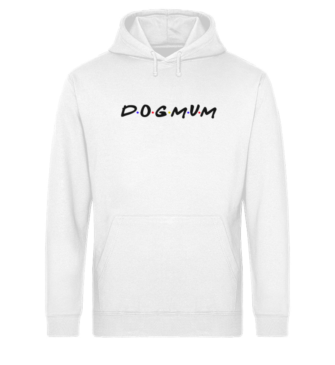 Dogmum Damen Hoodie in weiß