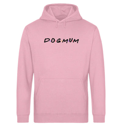 Dogmum Damen Hoodie in Cotton Pink