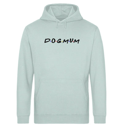 Dogmum Damen Hoodie in Caribbean Blue