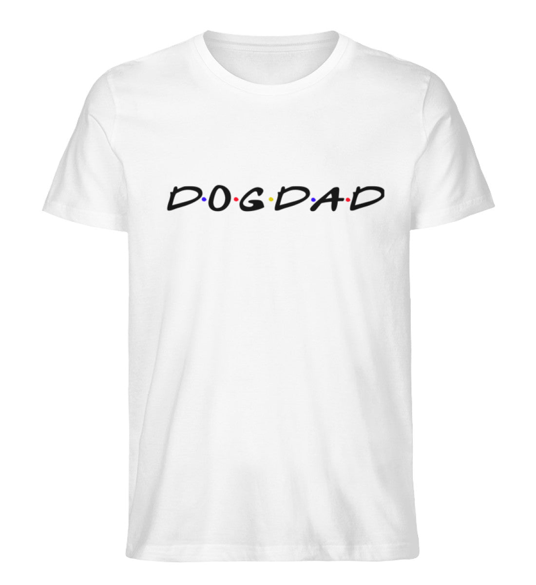 Dogdad Herren T-Shirt in weiß