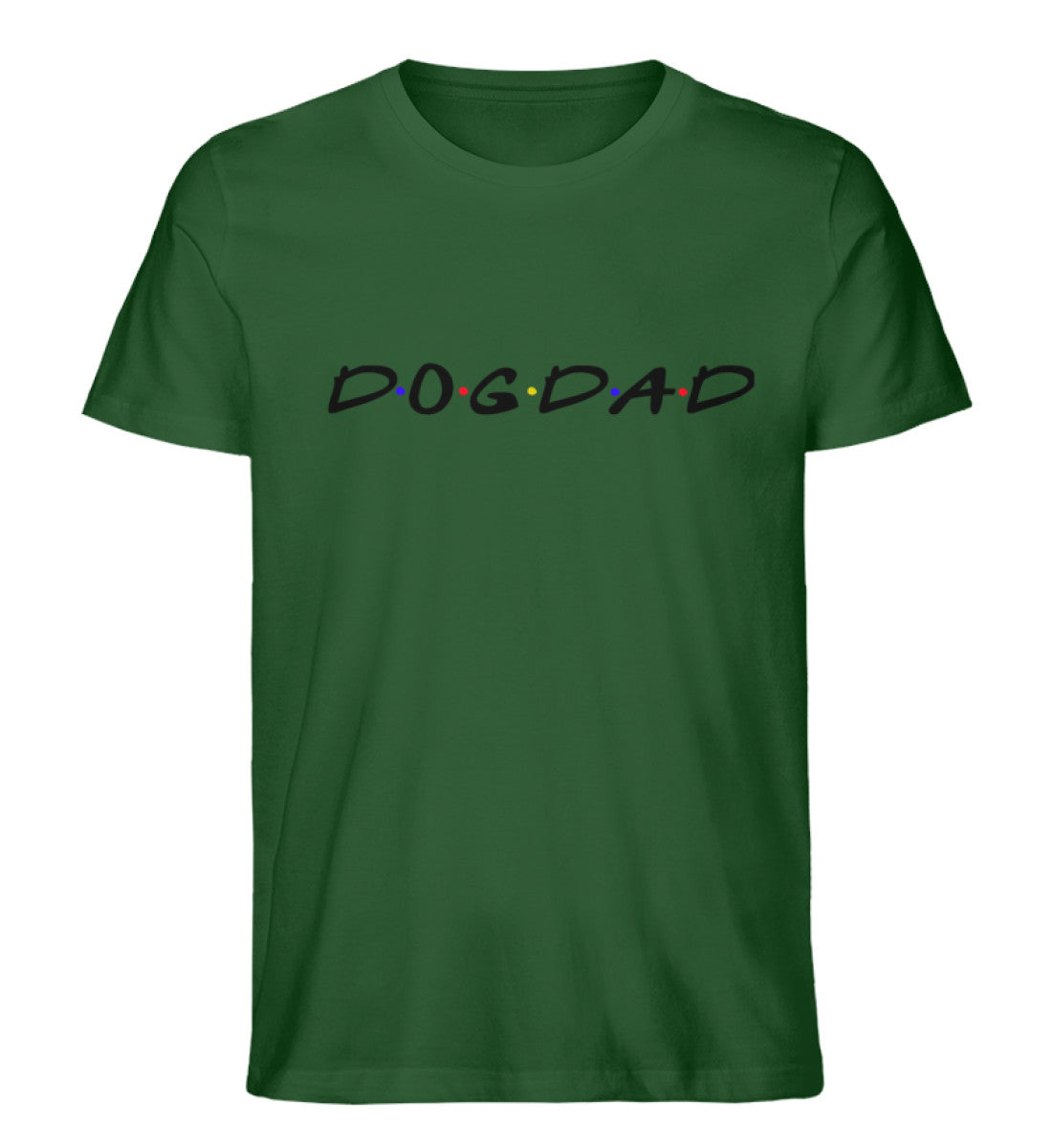 Dogdad Herren T-Shirt in Dunkelgrün