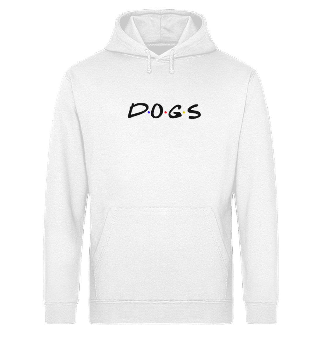 Dogs Herren Hoodie in weiß