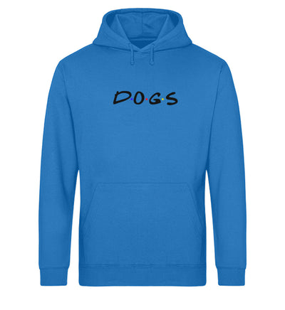 Dogs Herren Hoodie in Royal Blue