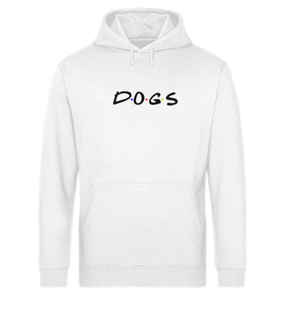 Dogs Herren Hoodie in weiß