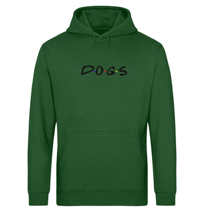 Dogs Herren Hoodie in Dunkelgrün