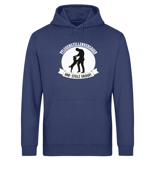  Pflegestellenversager Herren Hoodie in French Navy