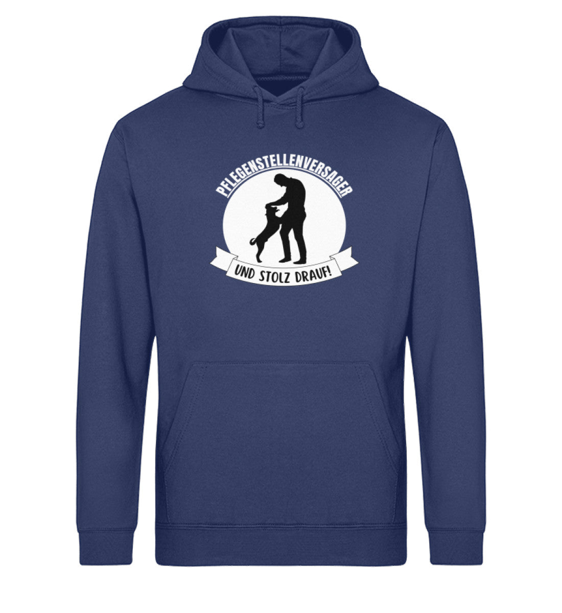  Pflegestellenversager Herren Hoodie in French Navy