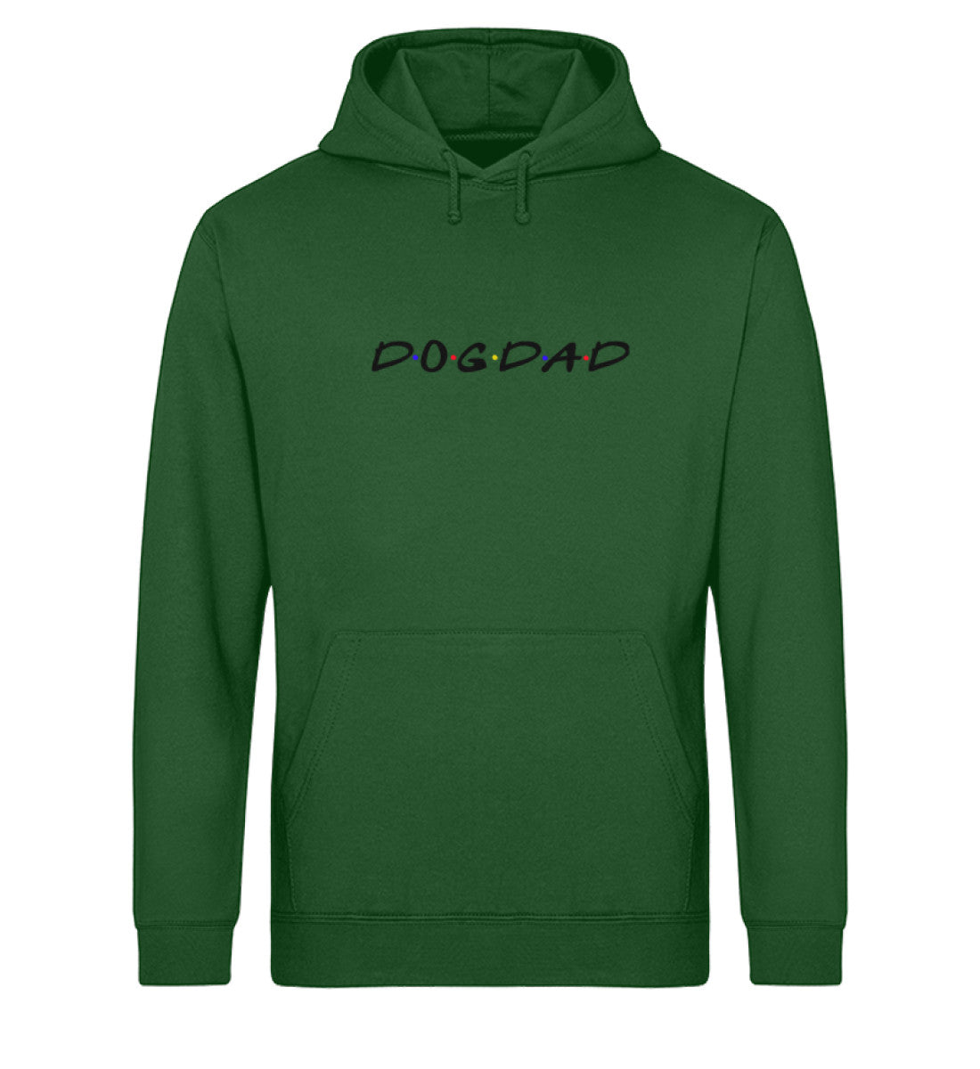 Dogdad Herren Hoodie in Dunkelgrün