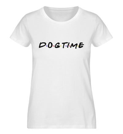 Dogtime Damen T-Shirt in weiß