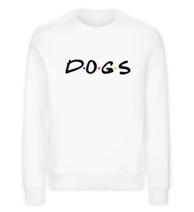 Dogs Damen Sweatshirt in weiß