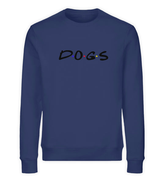 Dogs Herren Sweatshirt in French Navy