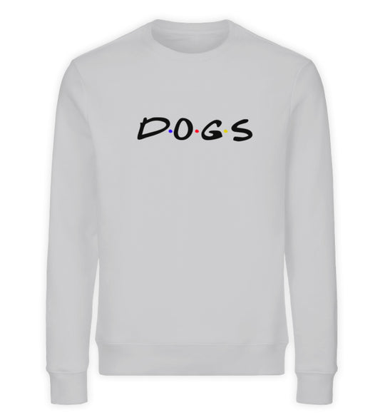 Dogs Herren Sweatshirt in Grau (Meliert)