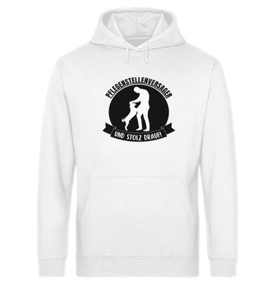 Pflegestellenversager Herren Hoodie in weiß